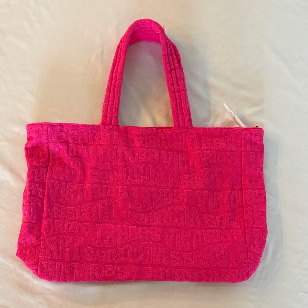 NWT VS Vibrant Pink Tote